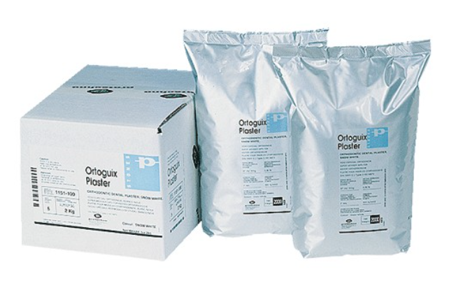 Yeso Tipo III Ortodoncia Ortoguix extrablanco Eco-Pack 6x2kg Protechno