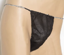 Tanga TST azul marino 100u