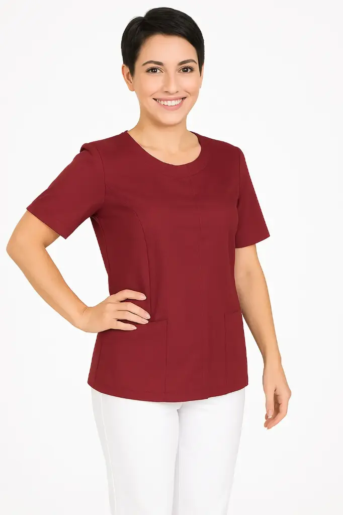 Casaca modelo EVA  Granate