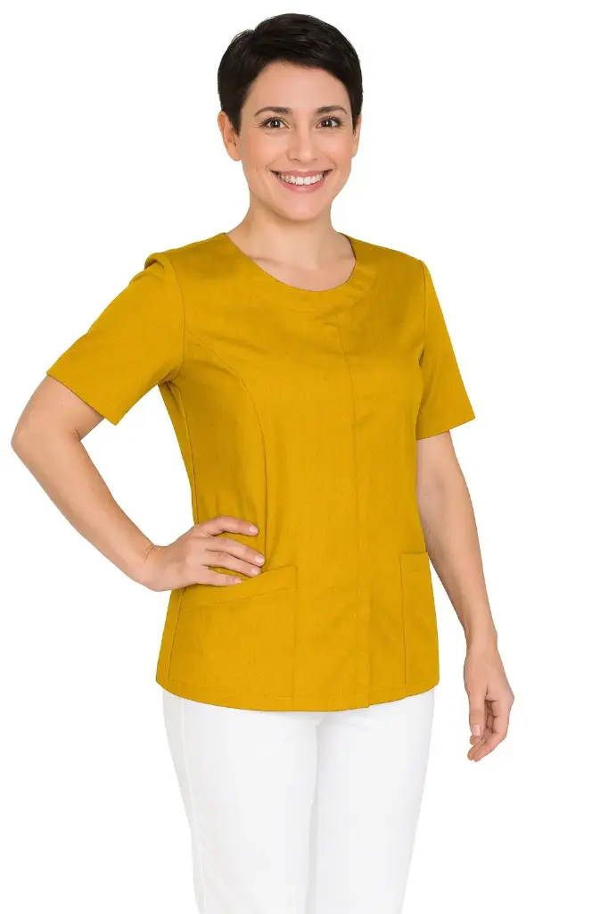 Casaca modelo EVA  Mostaza