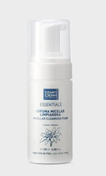 MARTIDERM ESSENTIALS ESPUMA MICELAR LIMPIADORA 100 ML
