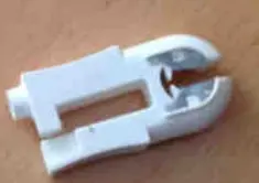 Adaptador banana de 4 mm a pinza 10u Lessa