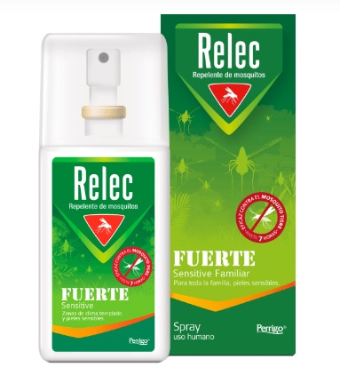 RELEC FUERTE SENSITIVE - SPRAY REPELENTE INSECTOS 75 ml