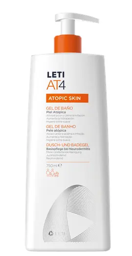 LETI AT-4 gel de baño 750 ml
