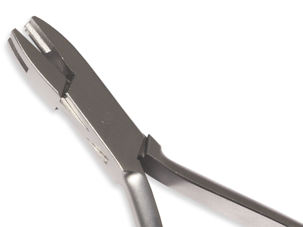 Alicate en V stop 13cm para hacer topes en arcos o alambres Quiroproser®