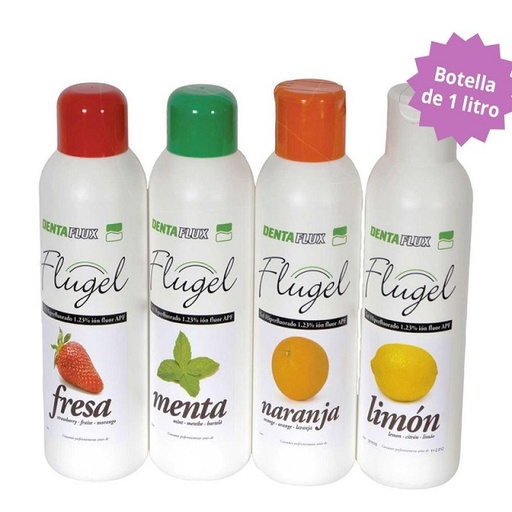 [12633] Flugel Gel de Flúor 1000ml Dentaflux