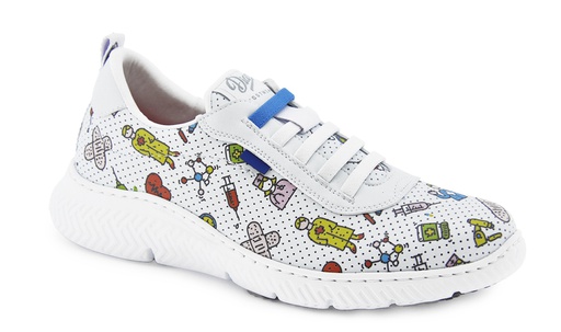 [13806] Zapato Altea Plus Perforado Estampado Dian