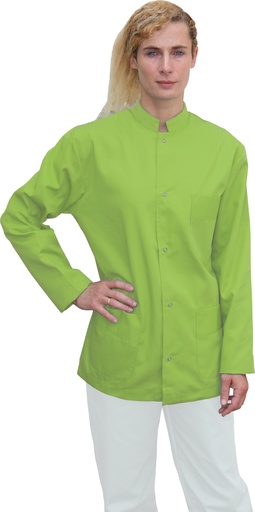 [13838] Camisa abotonada manga larga Pistacho