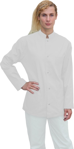 [13839] Camisa abotonada manga larga Blanco