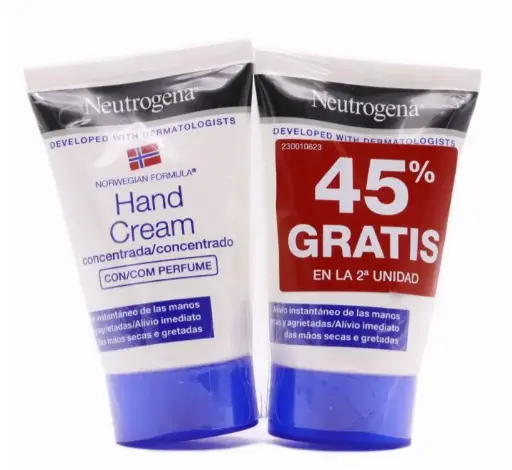 [N01251] Neutrogena Crema de Manos Concentrada Pack -45% 2ªuni.