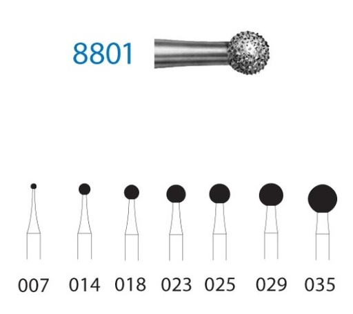[14425] Fresa diamante turbina Fig.8801314 - Komet 5u