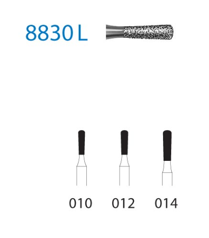 [14655] Fresa diamante turbina Fig.8830L314 - Komet 5u