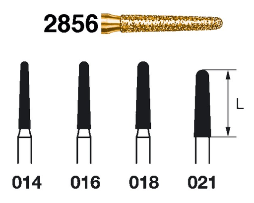 [16183] Fresa diamante turbina Fig.2856314 S2000 - Komet 5u