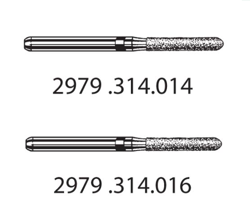 [16189] Fresa diamante turbina Fig.2979314 S2000 - Komet 5u