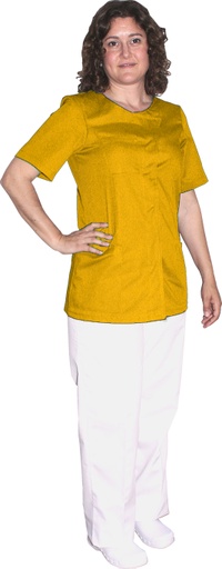[16271] Casaca modelo EVA  Mostaza
