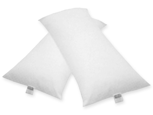 [0900211] Almohada de microfibra con funda 90x40cm