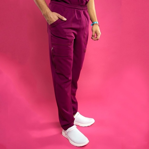 [17331] Pantalón Hombre Sensation Color Vino Impulso