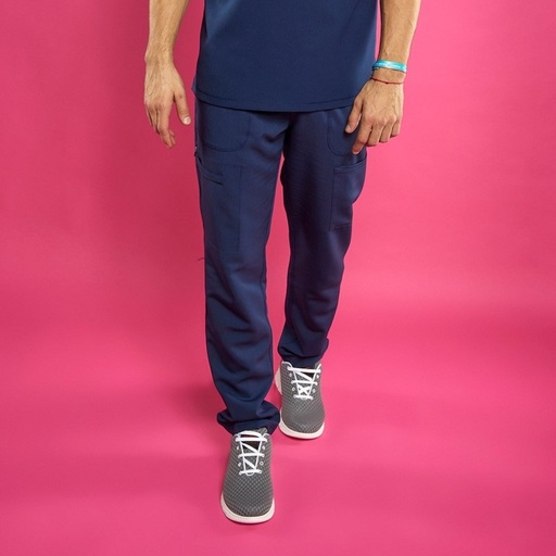 [17334] Pantalón Hombre Anatomy Color Marino Impulso