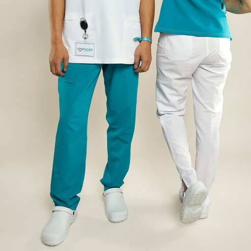 [17337] Pantalón Hombre Anatomy Color Agua Marina Impulso
