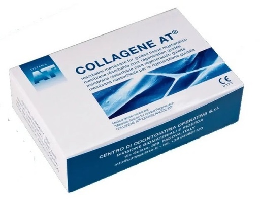[N07663] Collagene AT Membrana reabsorbible 22x22mm 6u