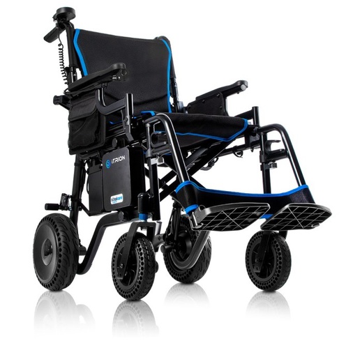 [17474] Silla de Ruedas Eléctrica iTrion con motor para acompañante