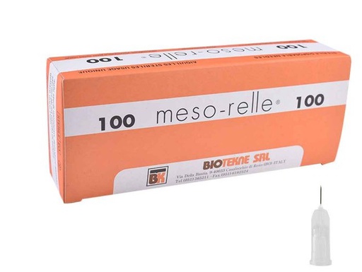 [17821] Agujas Meso-relle 100u 27G