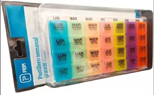 [N09027] Pastillero semanas 4 tomas Prim