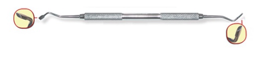 [3009] Atacador amalgama doble punta lisa Quiroproser®