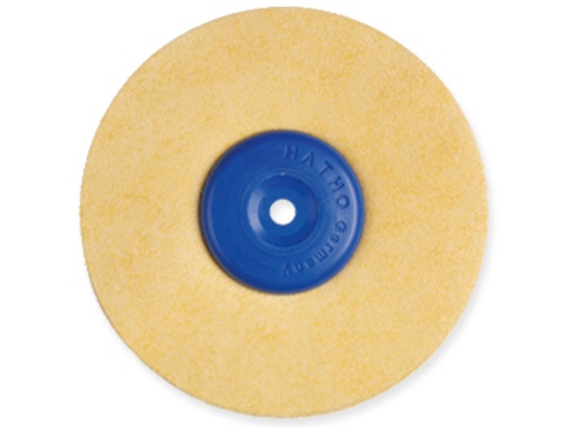 [PUL2D2925] Cepillo Hatho centro azul cuero de microfibras