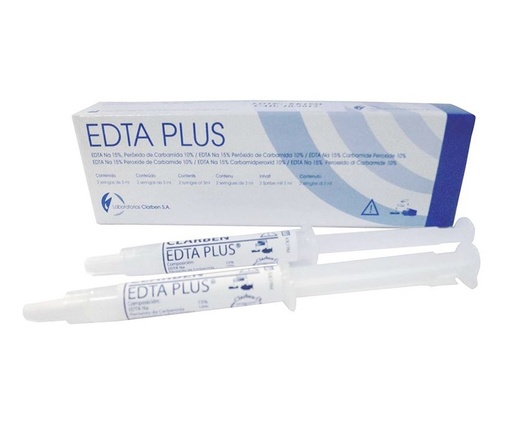 [020899] EDTA PLUS gel 2 jeringas x 3ml Clarben