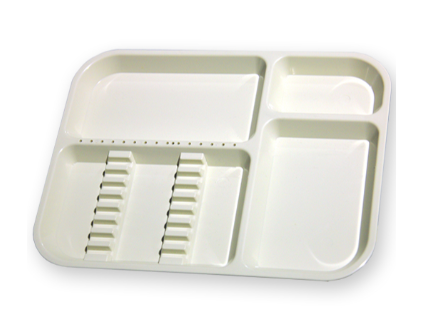 [020074] Bandeja compartimentada reutilizable 35x27cm