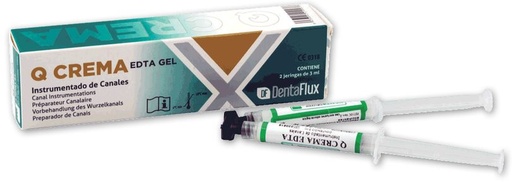 [020268] Q-Crema EDTA 2 jeringas x 3ml - Dentaflux