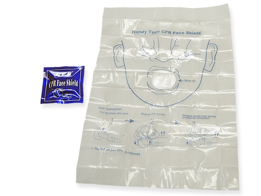 [010119] Mascarilla boca-boca Handy Type con válvula antirretorno