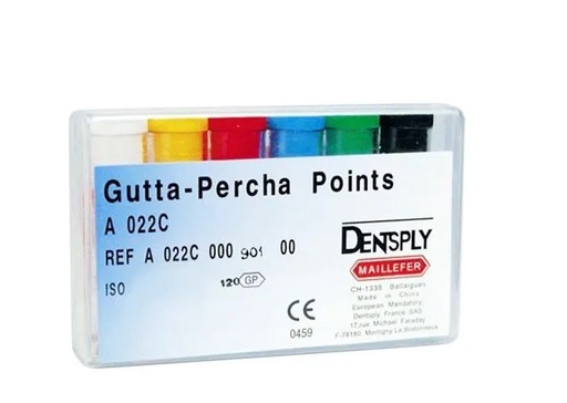 [3642] Puntas de GuttaPercha ISO 120u Dentsply Sirona