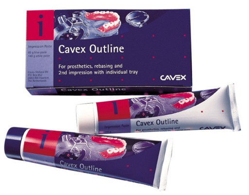 [z2131] Pasta Cavex Outline sin Eugenol 140g + 65g