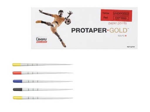 [4870] Puntas de papel Protaper Gold 180u Dentsply Sirona