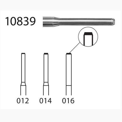[4883] Fresas diamante turbina Fig.10839.314 - Komet
