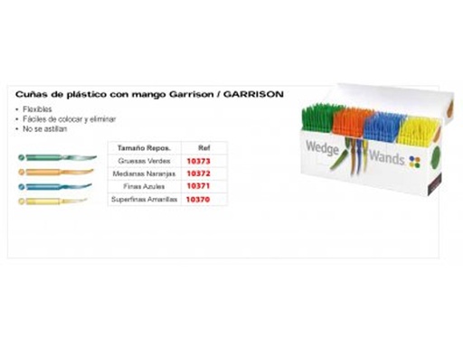 [A32] Cuña de plastico con mango Garrison