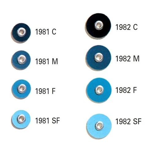 [6272] Discos 3M Papel Sof Lex 1981-1982 85u 3M ESPE