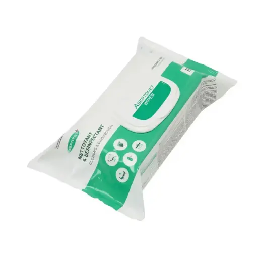 [010225] Toallitas Aseptonet Gruesas 18x20cm 100u