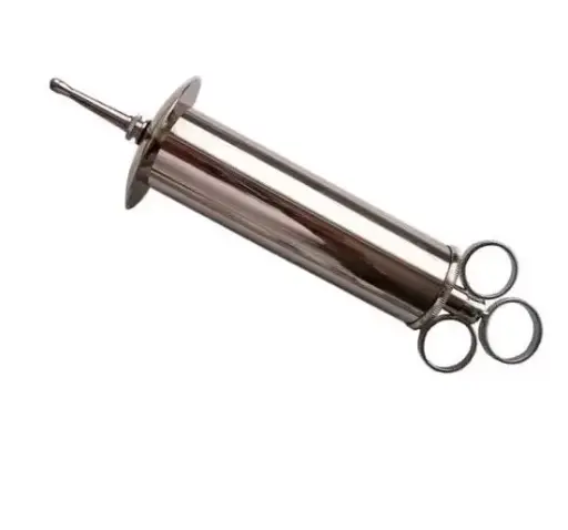 [6409] Jeringa lava oídos acero inox Quiroproser®