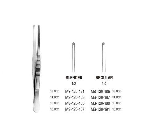 [68] Pinza disección C/D 1x2