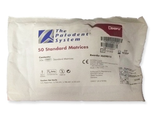 [z7244] Palodent Standard matrices reposición 50u Dentsply Sirona