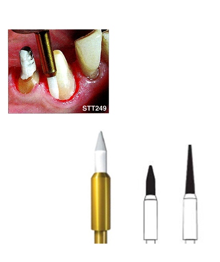 [7544] Fresas Cerámicas Corte Tejidos Blandos FG Soft Tissue Trimmer Cal.016 1u Edenta