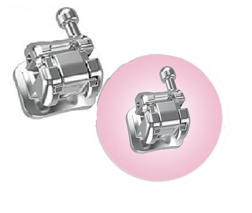 [050022] Brackets Roth metálicos autoligados Slot 0,22