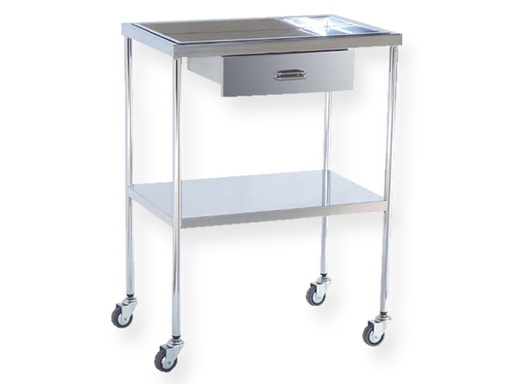 [090107] Mesa auxiliar cromada Mod. 6015.310