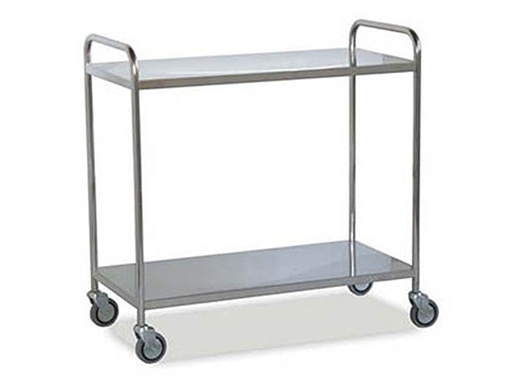 [090161] Carro inoxidable 2 estantes