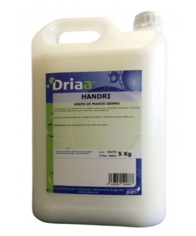 [010909] Jabón de manos Handri 5 litros