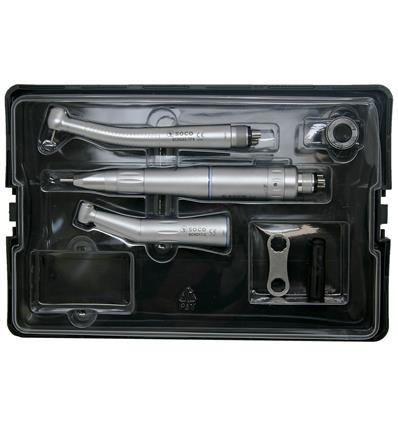 [ROT000790] Kit Rotatorio ESTUDIANTES II: TURBINA BOTON TITAN +MICROMOTOR+CA+PM TECHNOFLUX