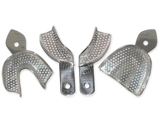 [976] Cubetas acero inoxidable perforadas